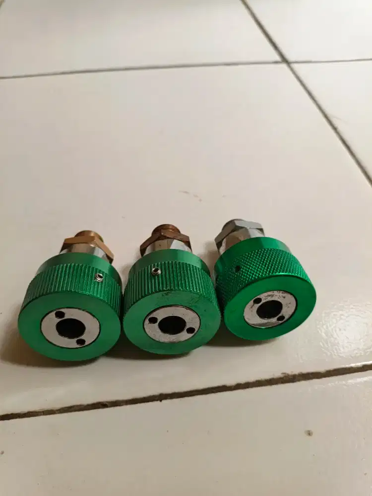 Quick Coupler / Konektor Gas Kuningan + Filter