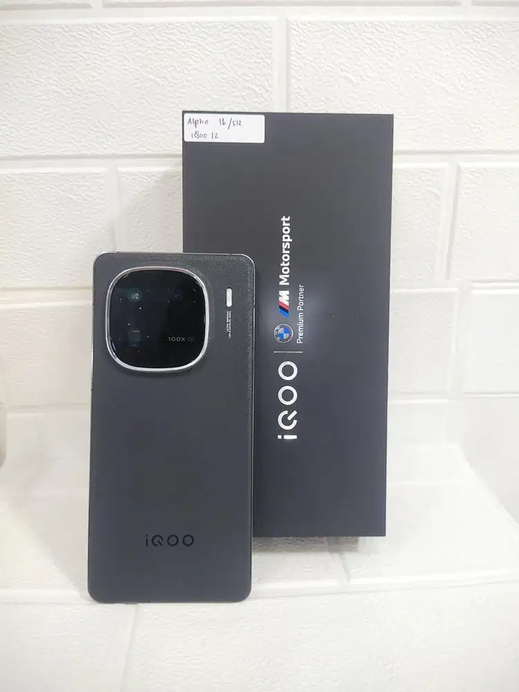 Iqoo 12 16/512 mulus like new full set original