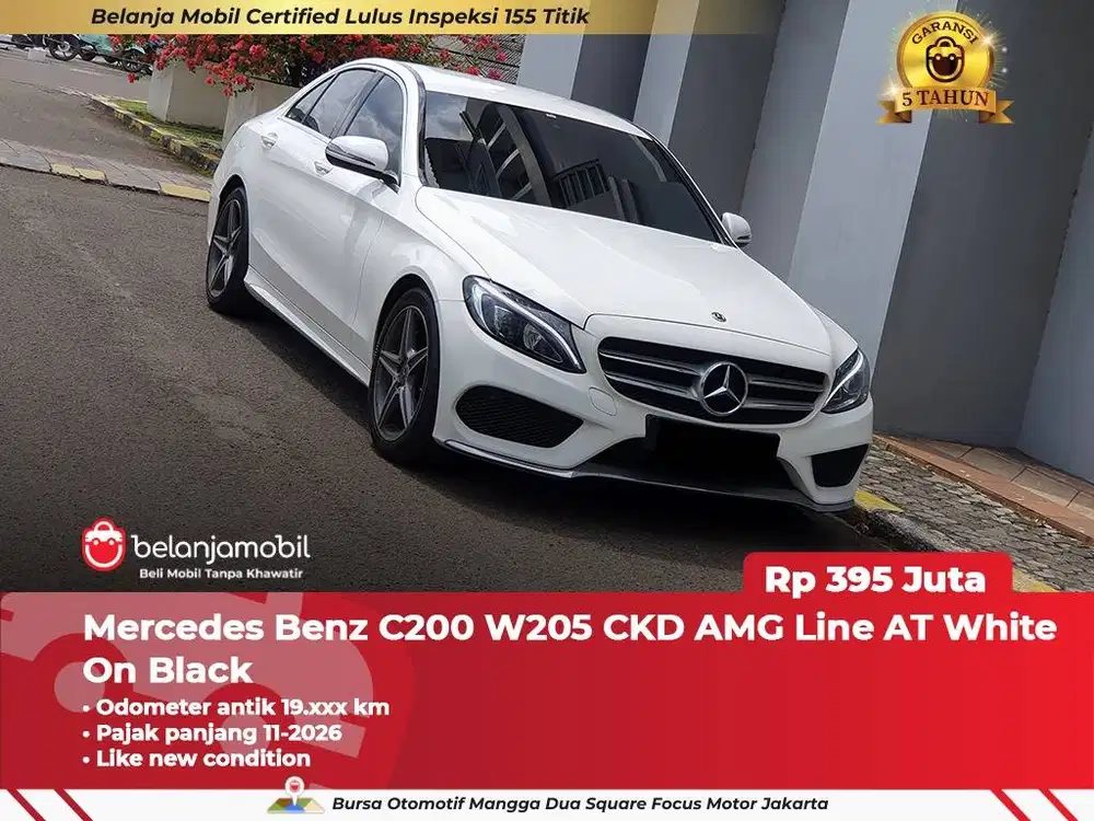 [ LOW KM 19RB ] Mercedes Benz Mercy C200 C 200 W205 AMG Line 2018 2019