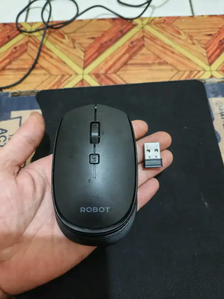 Mouse Wireless ROBOT + USB Receiver