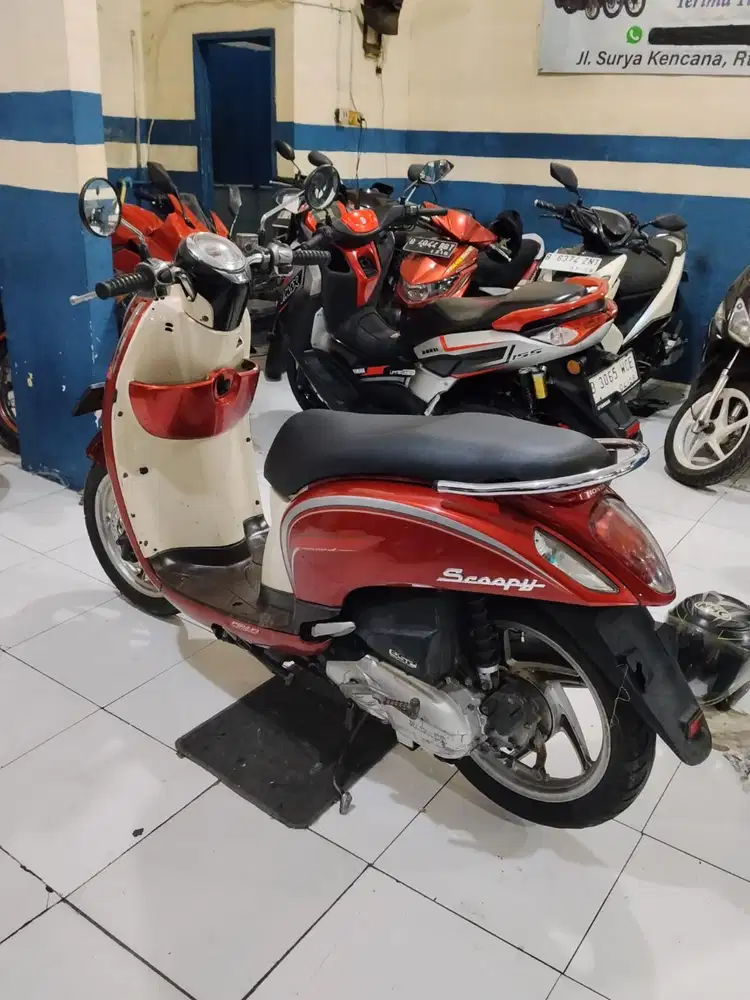 (Jual) Honda scoopy stylish 2016 surat lengkap