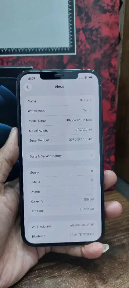 Iphone 12 promax 256gb