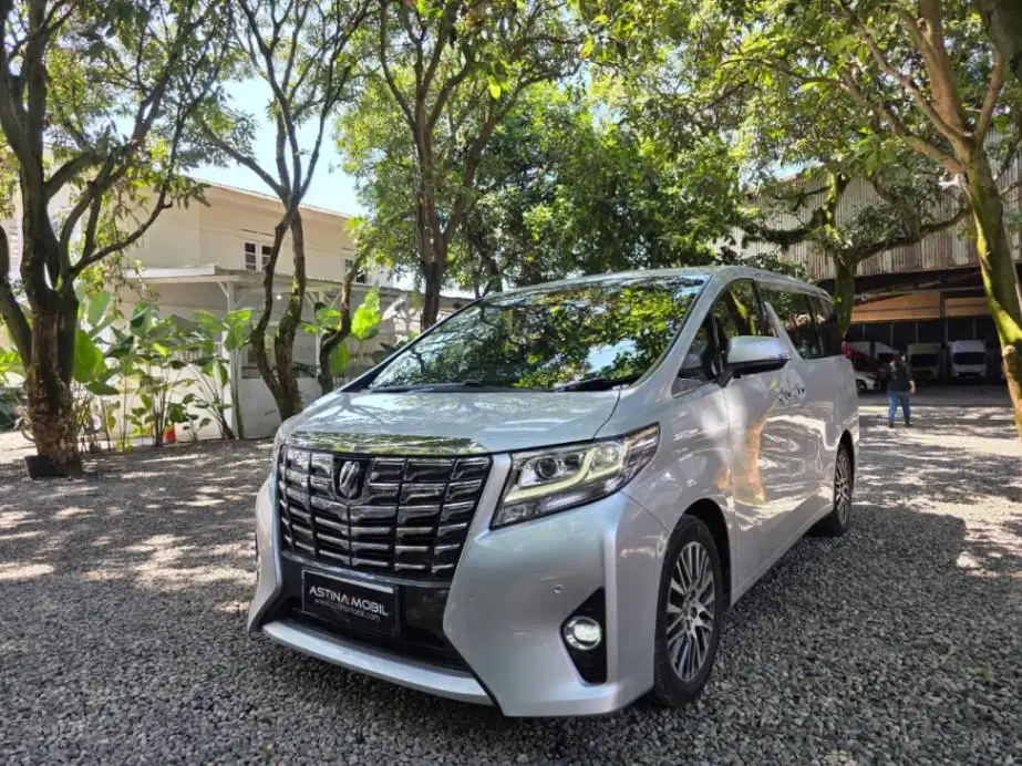 KM 37.000 Toyota Alphard 2.5 G AT Matic 2016 ASTINA MOBIL No Denza
