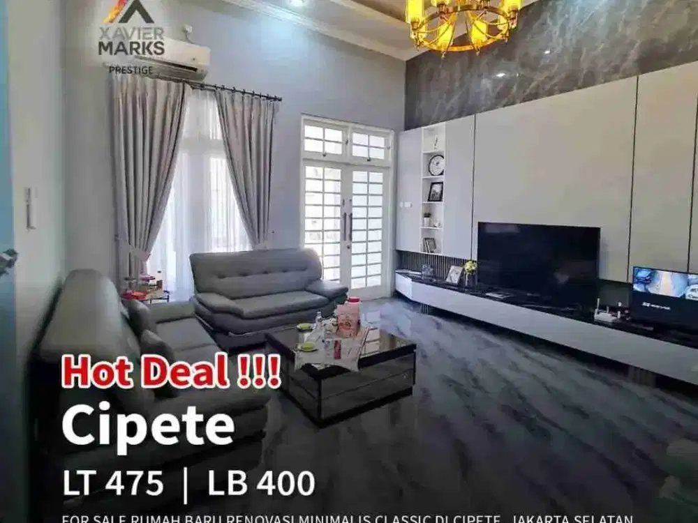 Jual rumah siap huni dekat Mrt Blok A, H.Nawi cipete utara keb.baru Jaksel