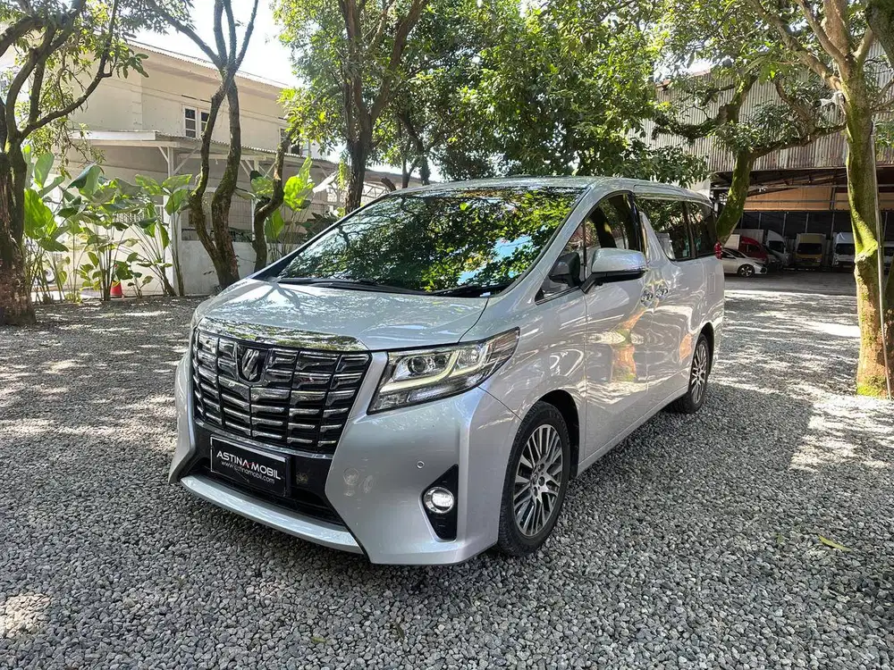 UNIT ISTIMEWA KM RENDAH TOYOTA ALPHARD 2.5 G AT MATIC 2016