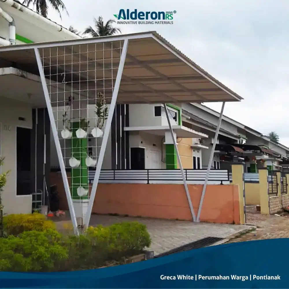 Kanopi Canopy, Tralis, Railing, Tangga, Kitchen Set, Pagar, Atap Baja