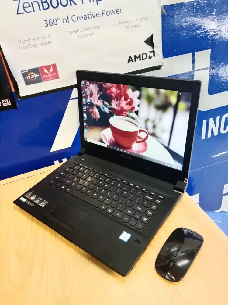 DIJUAL LAPTOP KULIAH LENOVO IDEAPAD B41 CORE i5 RAM 8GB SSD 128GB SIAP