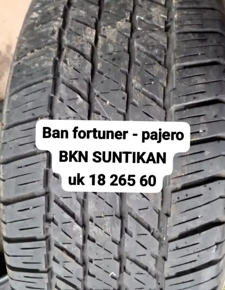 Ban fortuner BKN SUNTIKAN 18 265 60