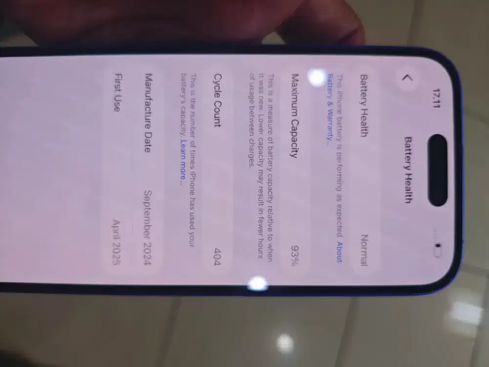 Iphone 16 256Gb Ultramarine blibli