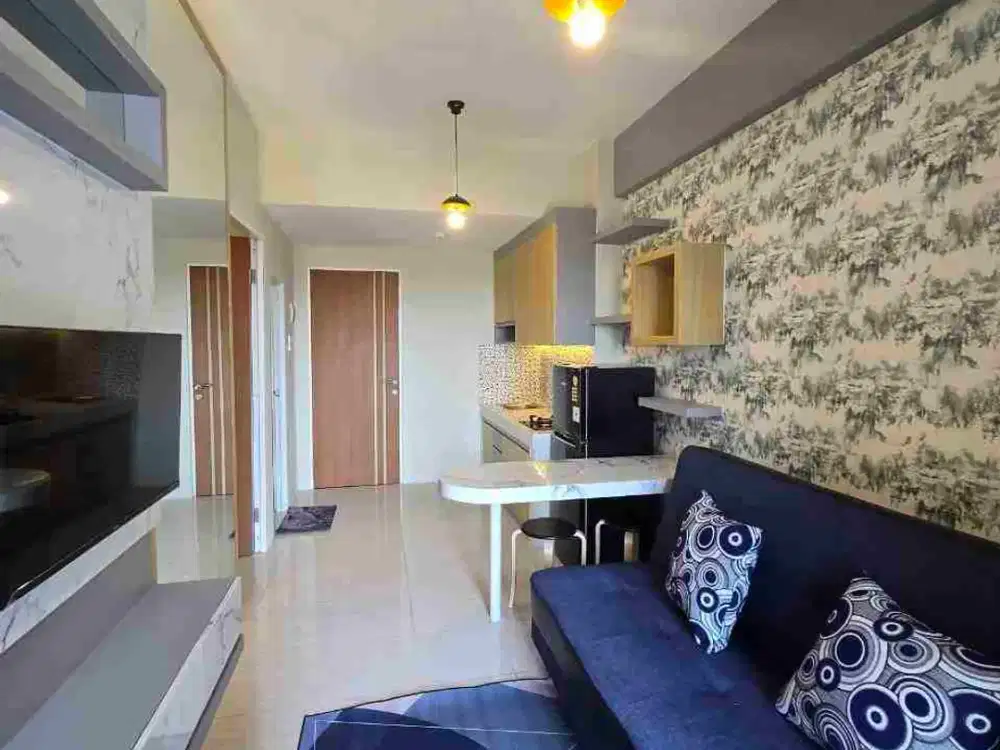 PUNCAK DHARMAHUSADA BARU GRESS ‼️ Apartemen 2 BR Lantai 7 Full Furnish dekat Galaxy Mall