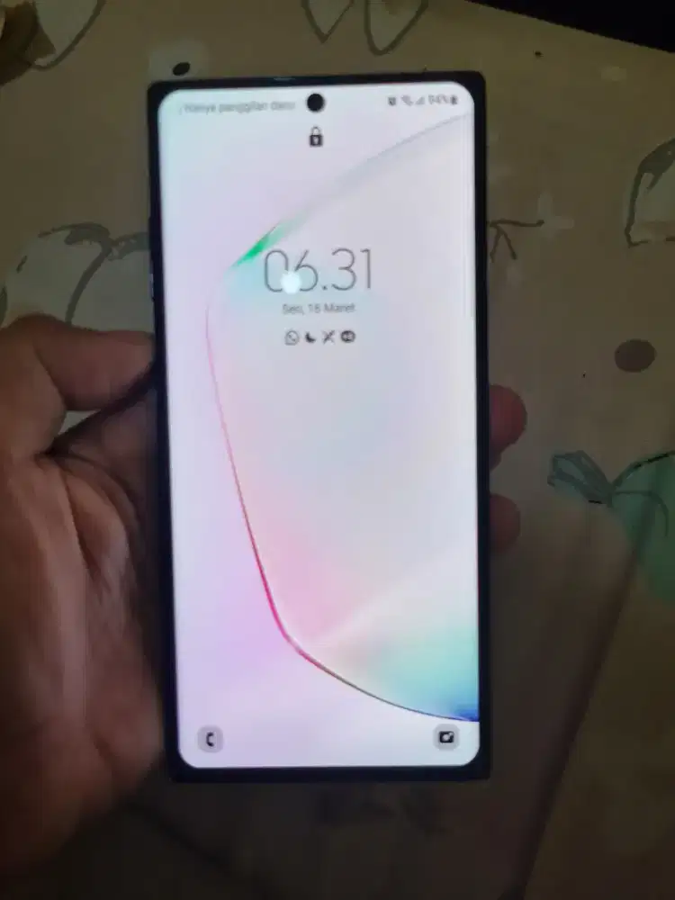 JUAL SAMSUNG NOTE 10+ HP ONLY RAM 12/512