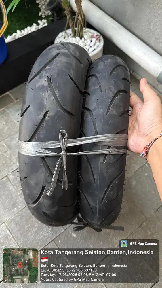 Ban Standar Eks (Bekas) Nmax Turbo Techmax 80 KM