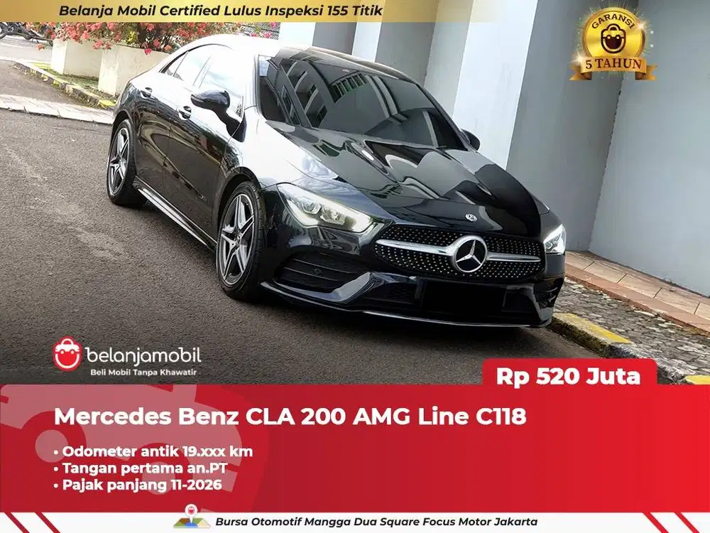 [ KM LOW ] Mercedes Benz Mercy CLA200 CLA 200 AMG C118 2019/2020
