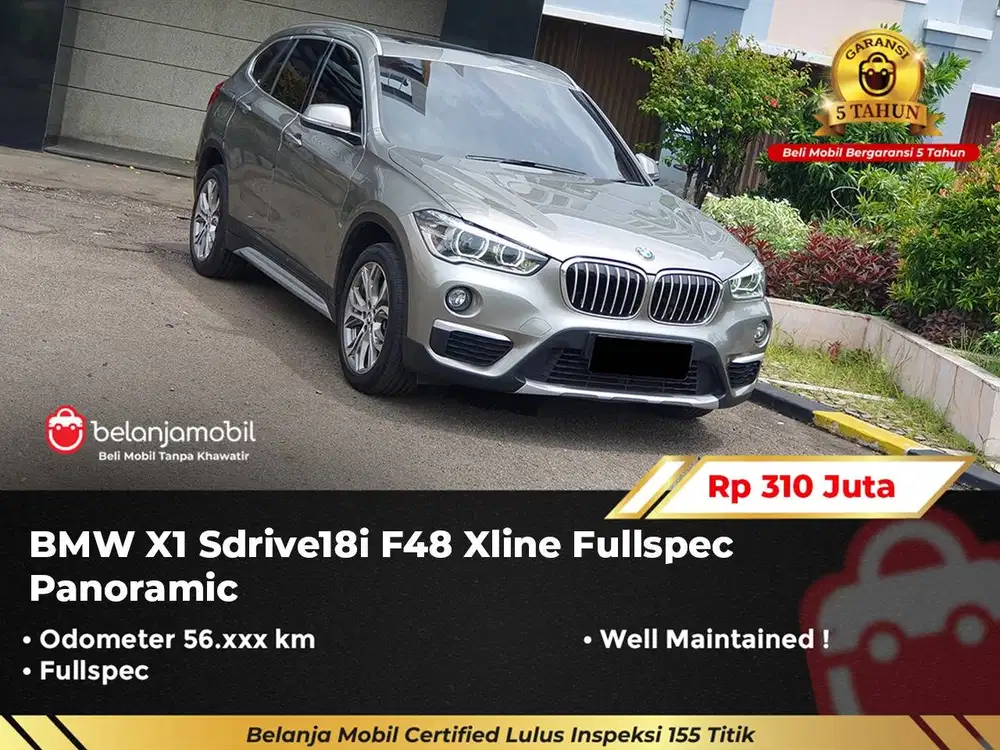 [ KM LOW  ] BMW X1 X 1 Sdrive18i F48 Xline Fullspec 2019/2020
