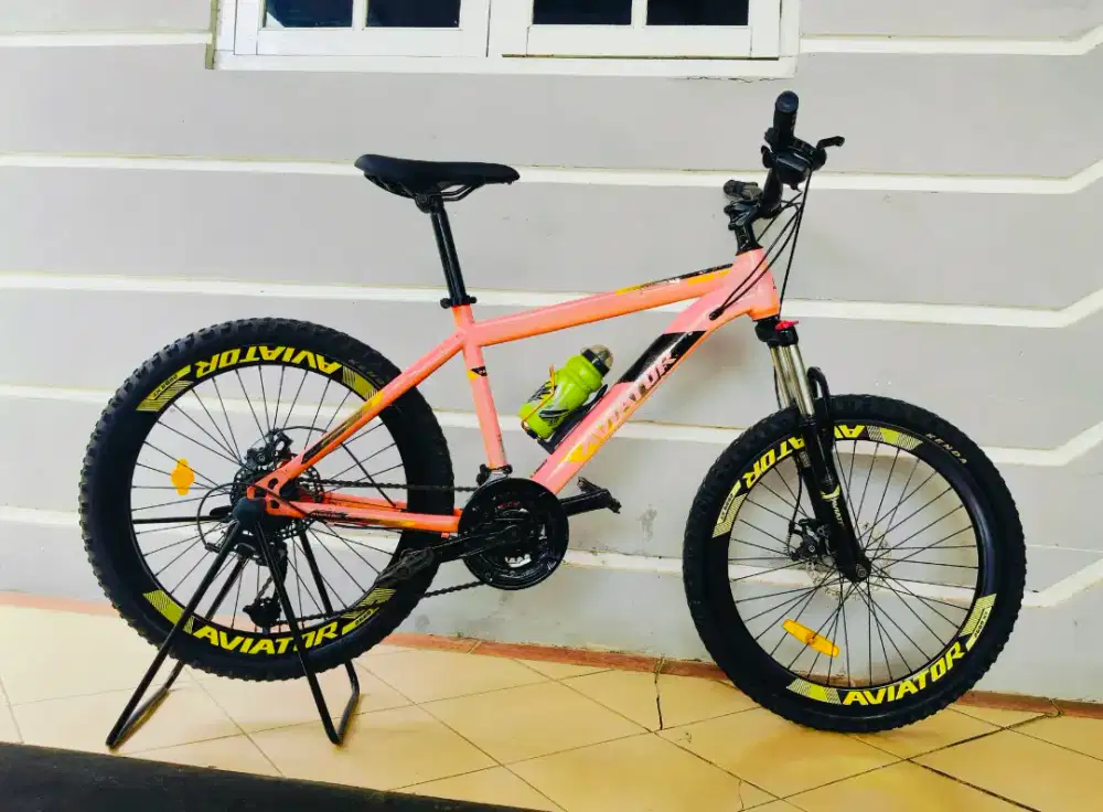 Sepeda gunung MTB merek Aviator uk'24 hrg 650rb net