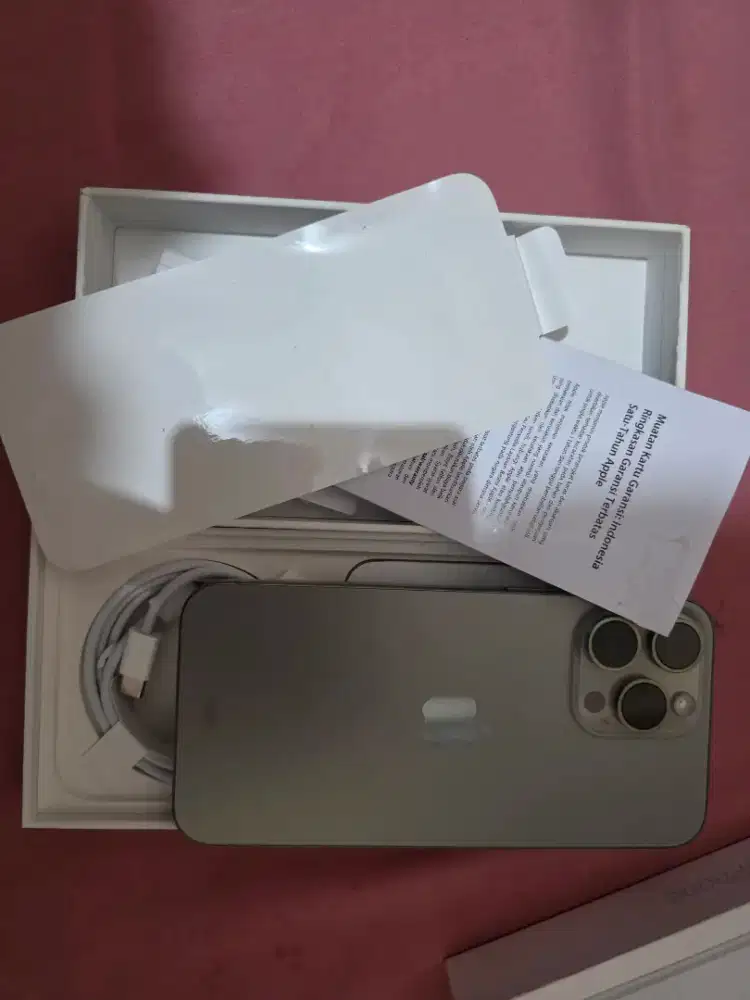 Iphone 15 promax 256 like new ex ibox