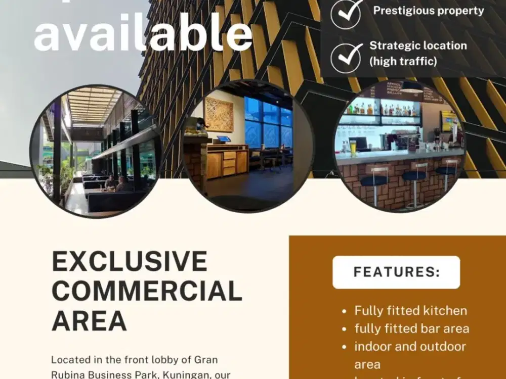 Commercial Space Available