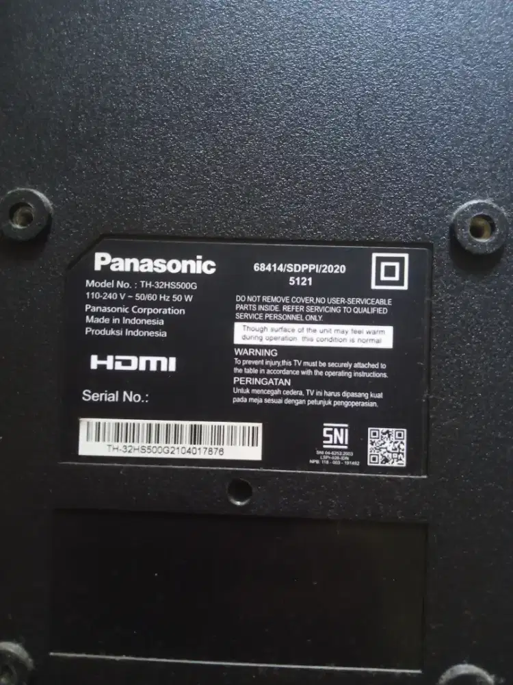 Jual tv panasonic murah meriah