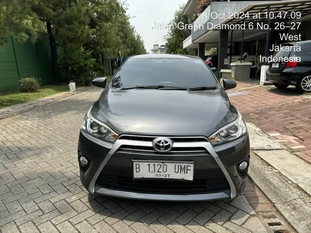 Toyota Yaris tipe G CVT 17 mulus pribadi