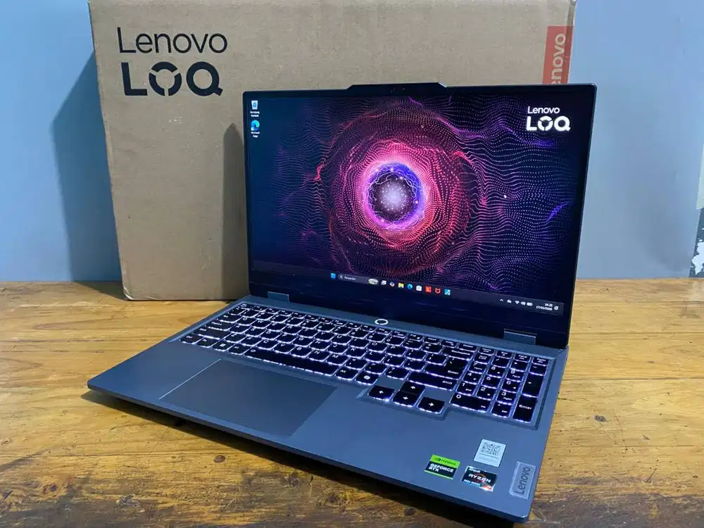Lenovo LOQ Ryzen 7 RTX 4060 8GB – Gaming Kencang, Garansi 2 2027!