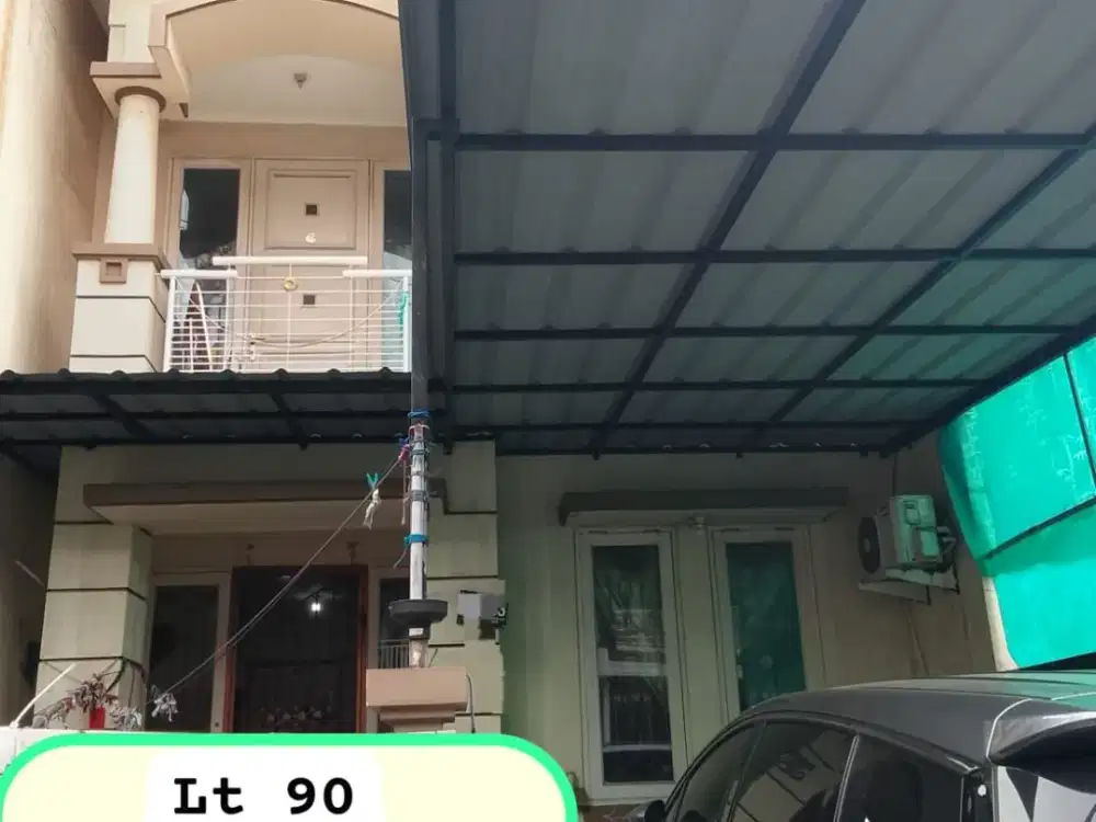 DIJUAL RUMAH BUTUH RENOV DI CLUSTER TAMAN PUSPA HARAPAN INDAH BEKASI