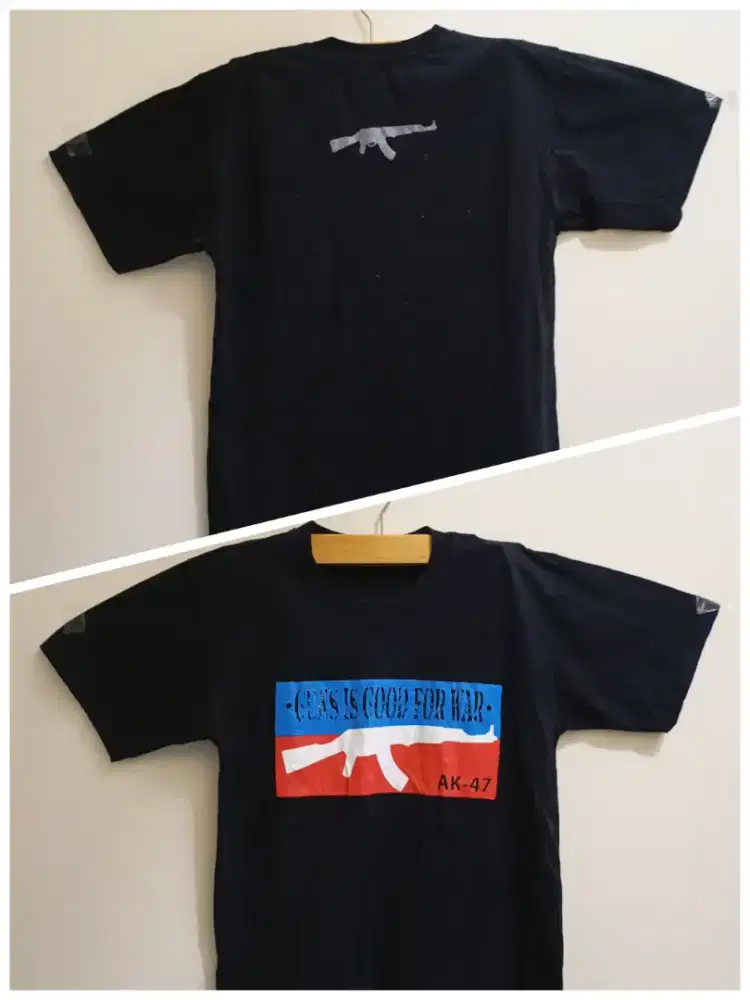 T-shirt Hitam Preloved Unisex