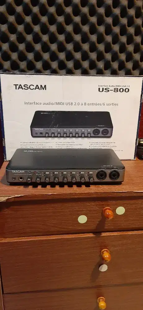 SOUNDCARD TASCAM US-800