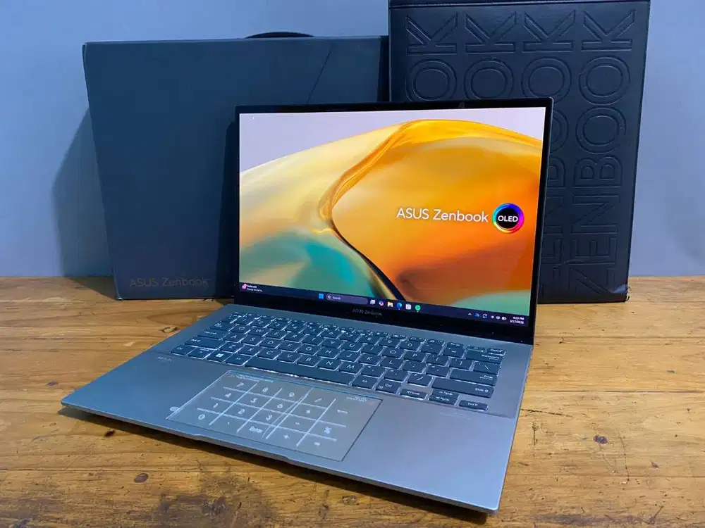 ASUS Zenbook OLED i7 Gen 12 | 11,5jt Aja! Tipis & Kencang