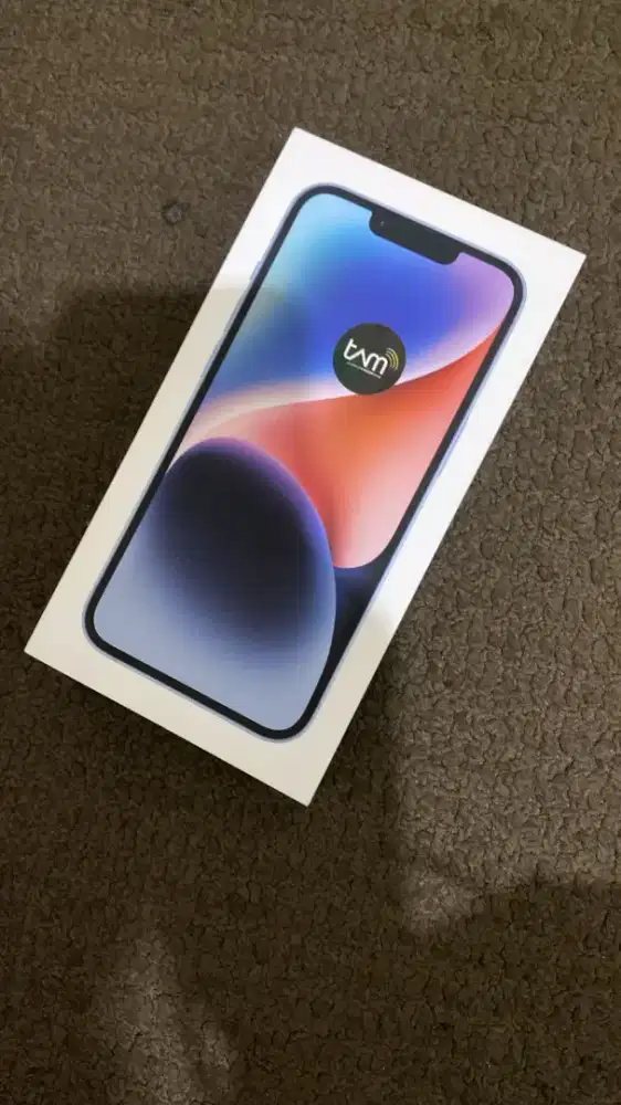 Iphone 14 128Gb ibox new warna biru