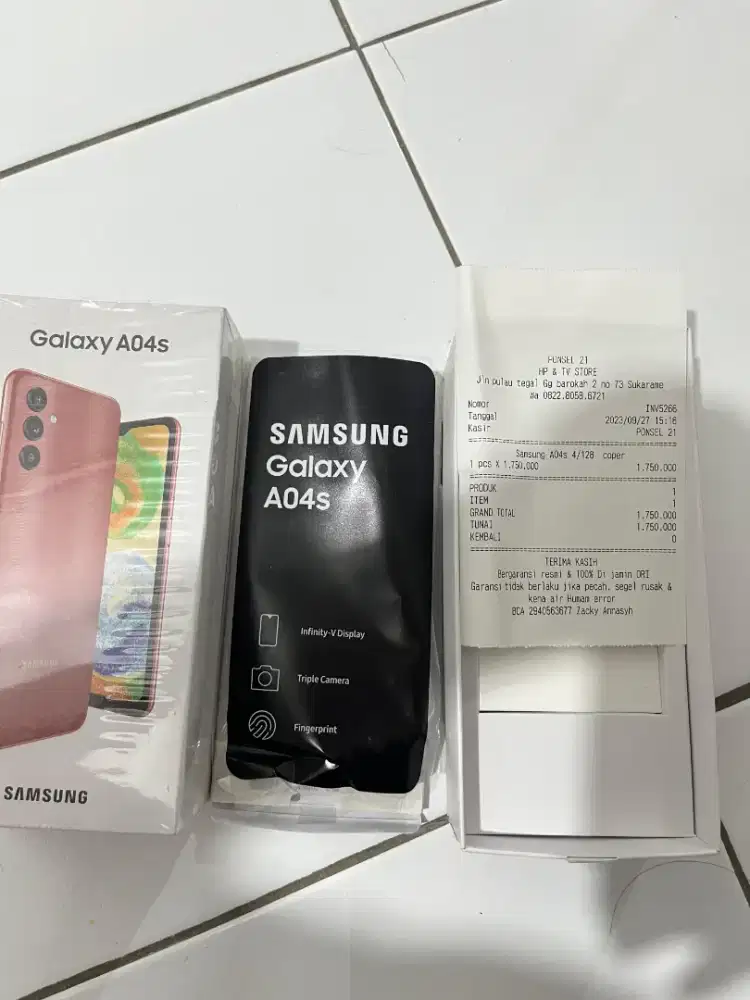 SAMSUNG GALAXY A04s 4/128