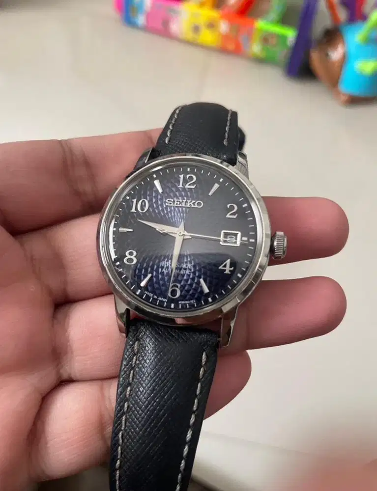 Jam Tangan Seiko Presage Automatic (Blue Dial Dark)