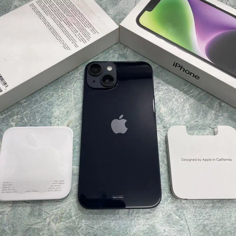 Iphone 14 128 Gb, Black Resmi