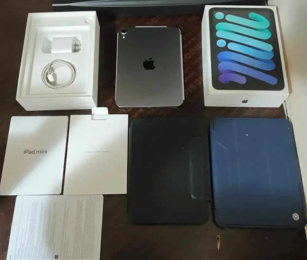 Ipad Mini 7 A17 Pro 128gb Fullset original mulus