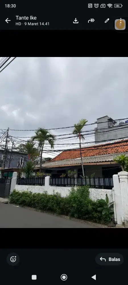 Dijual rumah huk harga  2,9 m harga bisa nego alus