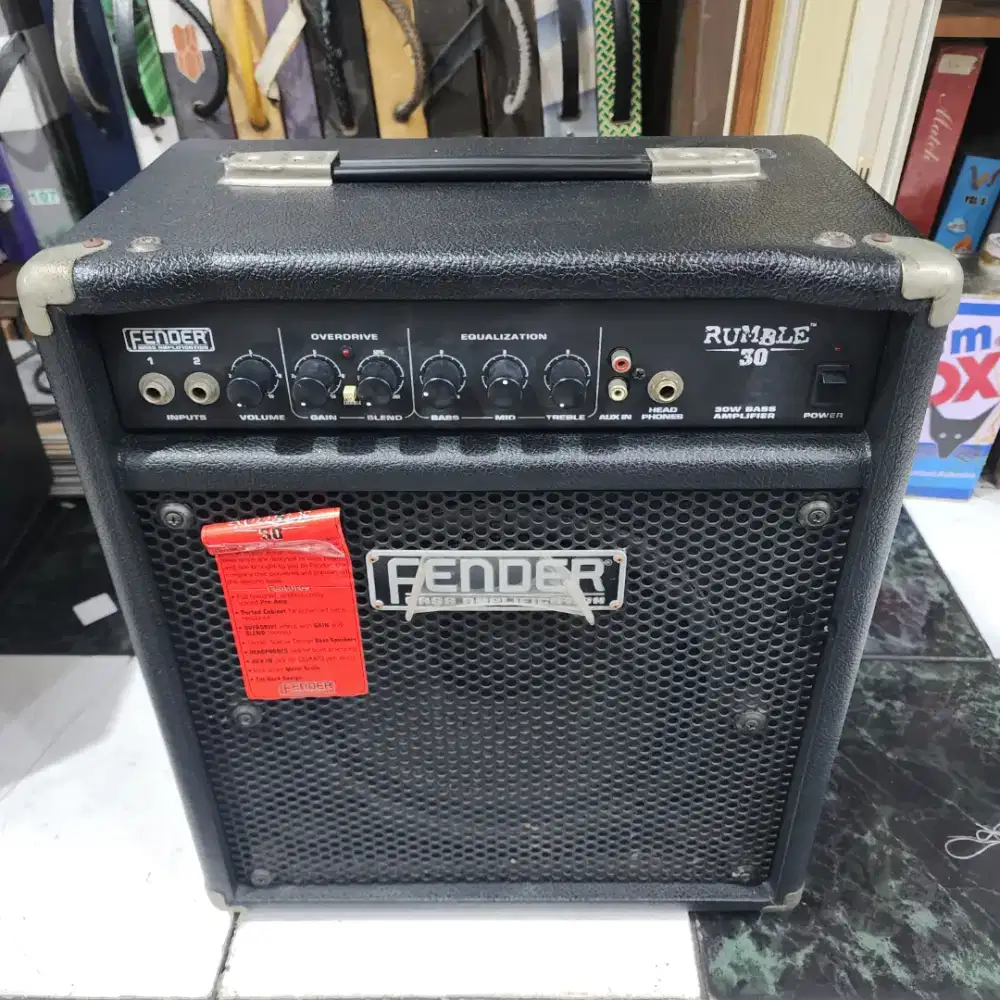 Ampli Fender Rumble 30