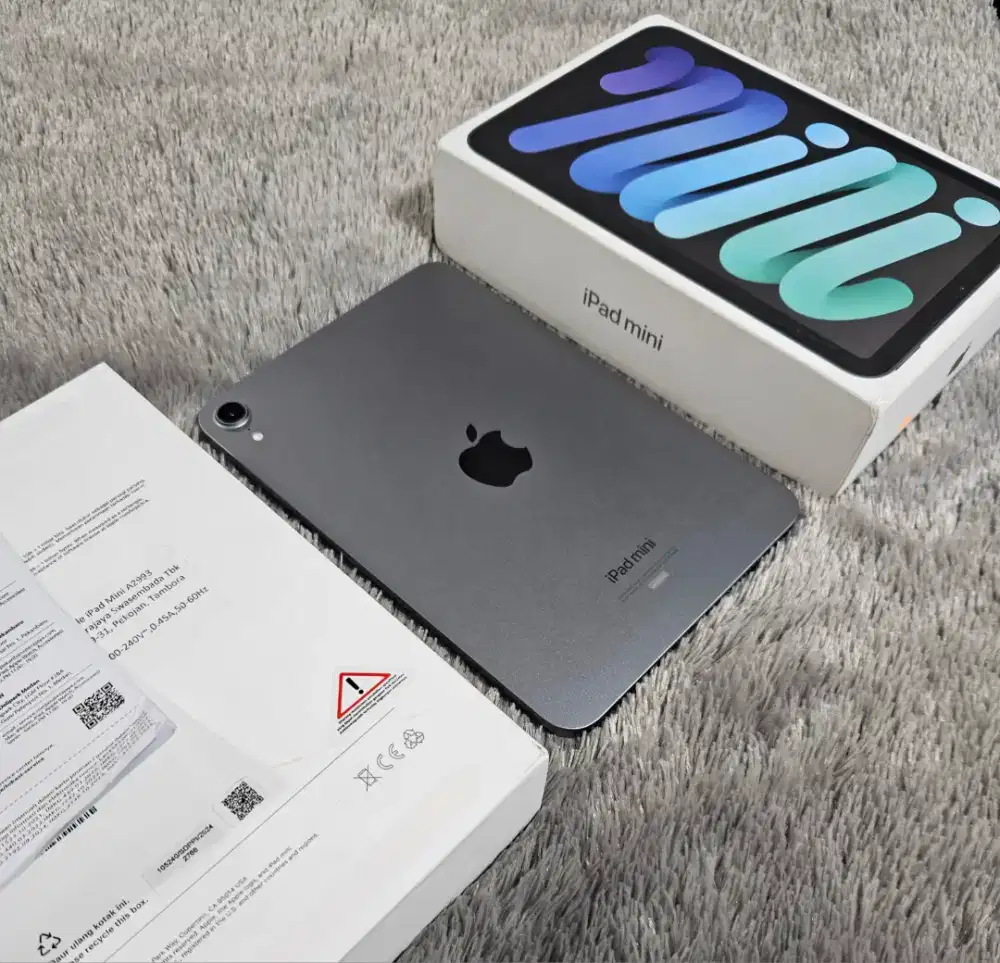 Ipad Mini7 128GB Ibox Fullset Ori-Likenew