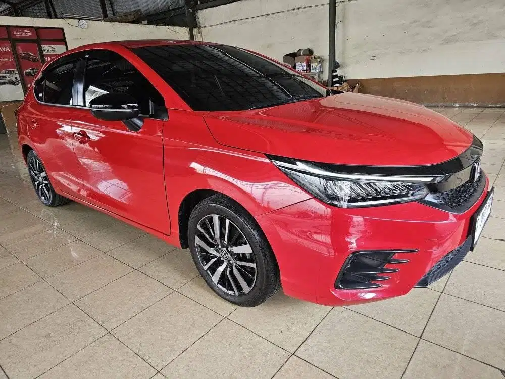 Honda All New City Hatchback RS CVT 2022 Merah Metalik