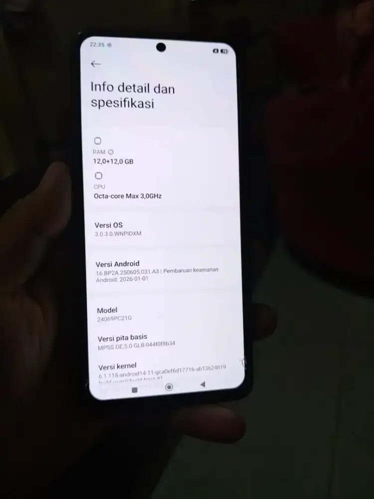 Poco F6 HP+cas ga ori