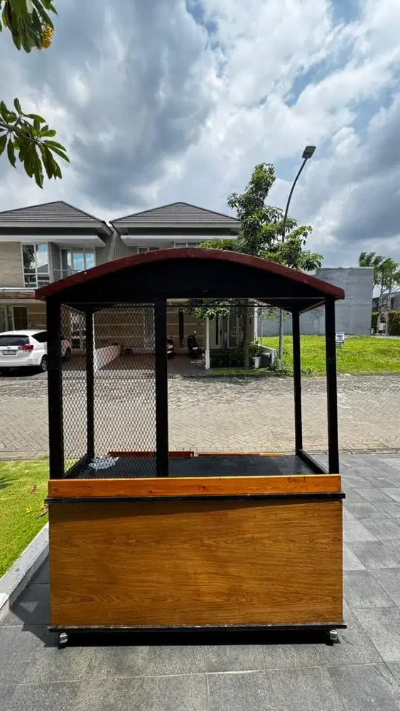 Booth stand jualan portable ukuran 160x60