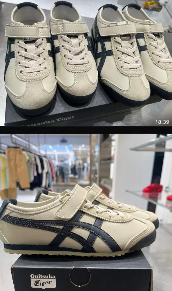Onitsuka kids ukuran 30