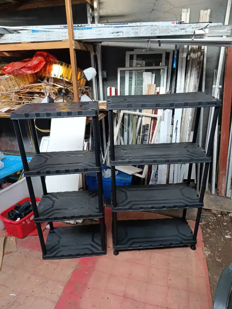 Jual Rak plastik serbaguna second, Lok Pamulang barat, Tangsel