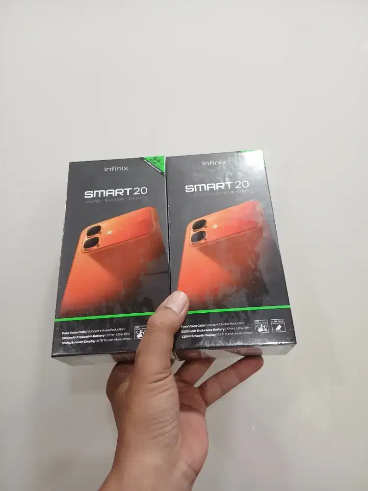 Fast respon WA Infinix Smart 20 4+4/64 Garansi resmi 1thn
