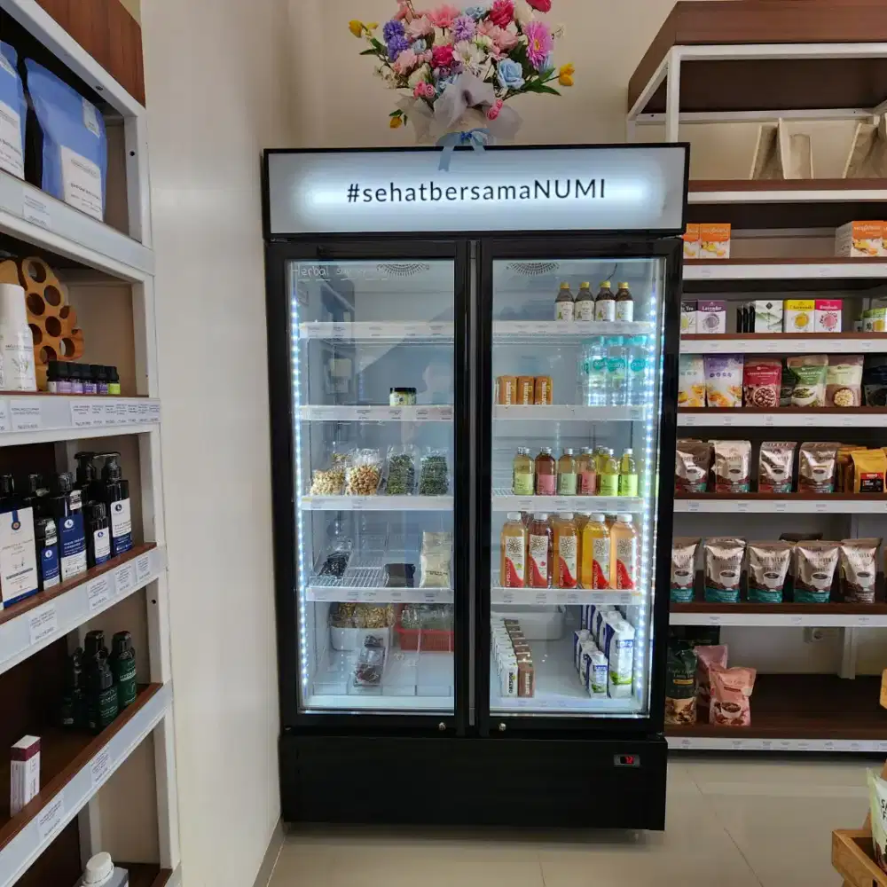 Preloved Showcase Chiller 2 Door 1000L POLYTRON