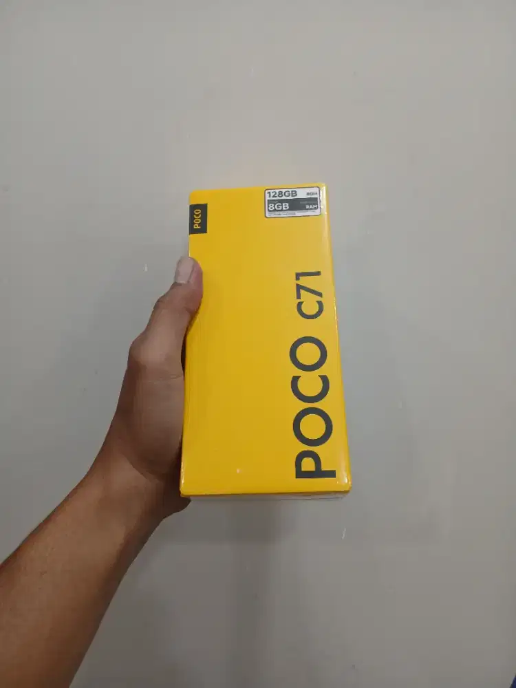 Fast respon WA Poco C71 4+4/128 Garansi resmi 15bln