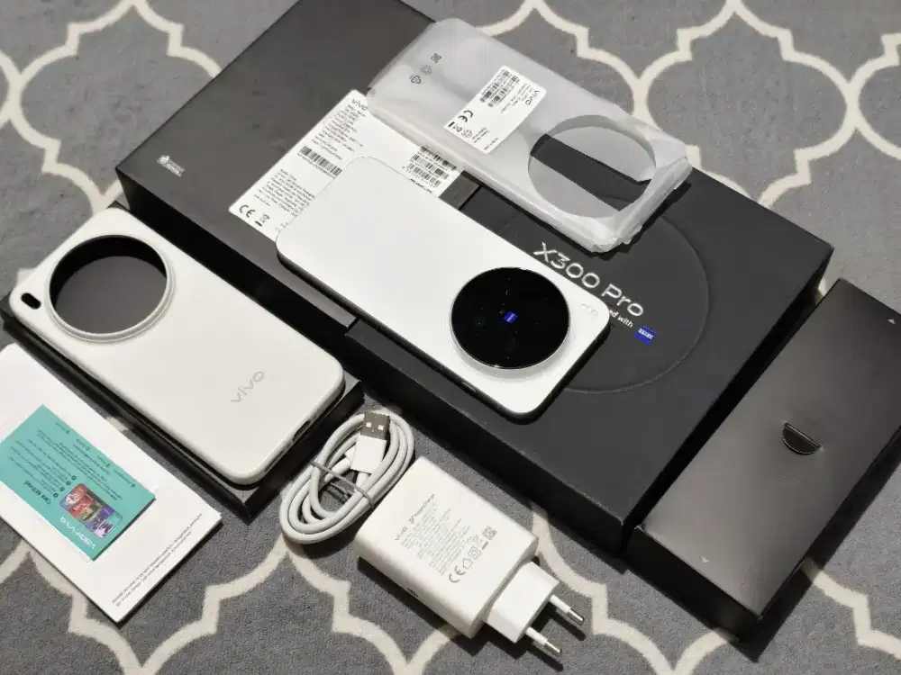 Vivo X300 Pro 16/512GB Fullset Original, Garansi resmi aktif