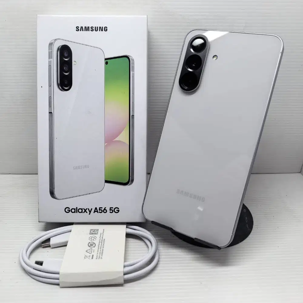 GRESS LIKE NEW  GARANSI ON SAMSUNG GALAXY A56 5G 12/256 LIGHTGRAY NO M