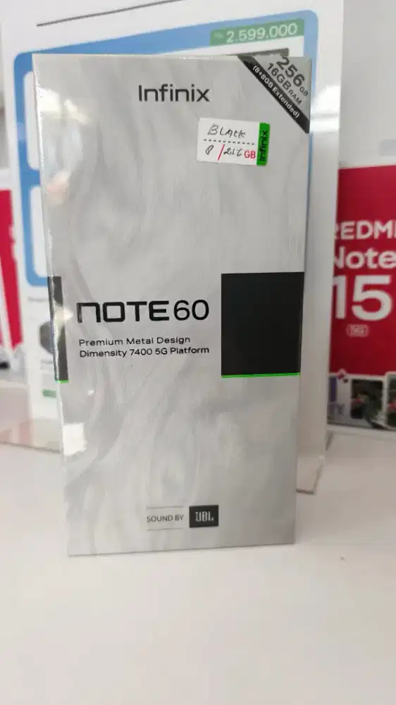 PROMO INFINIX NOTE 60 5G RAM 8/256