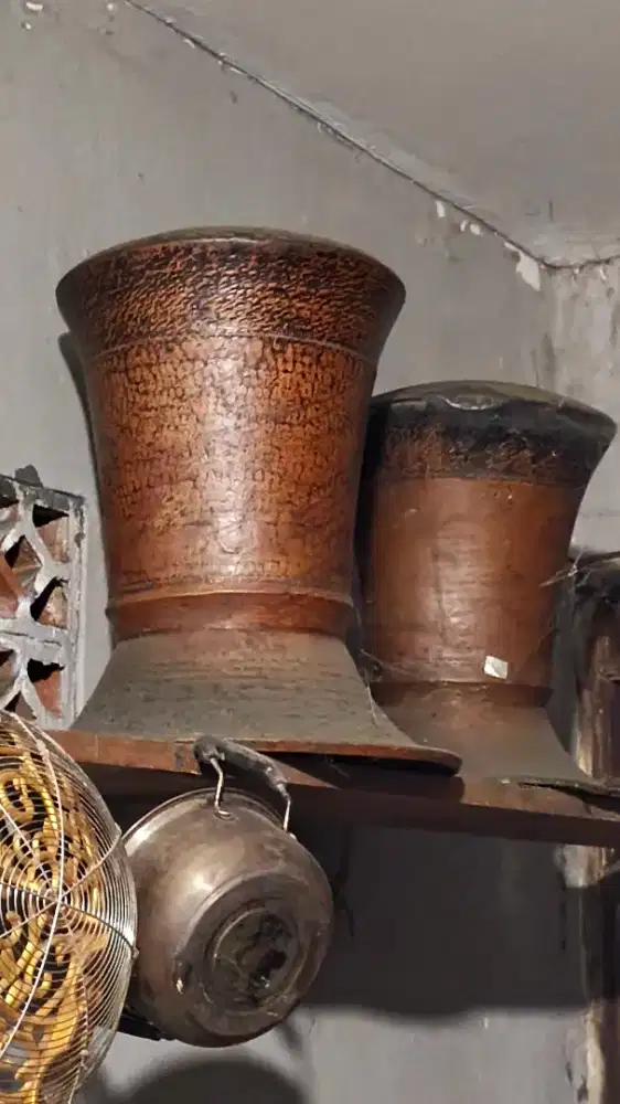 Dandang jadul bahan tembaga