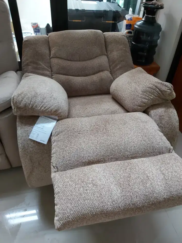 Sofa recliner baru 1seater