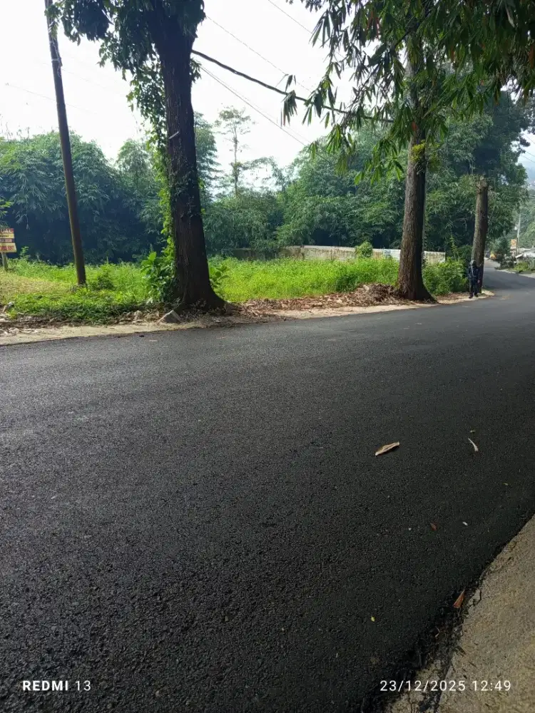 Tanah Siap Bangun nempel jalan Raya 484m² hanya 2,2jt/m²